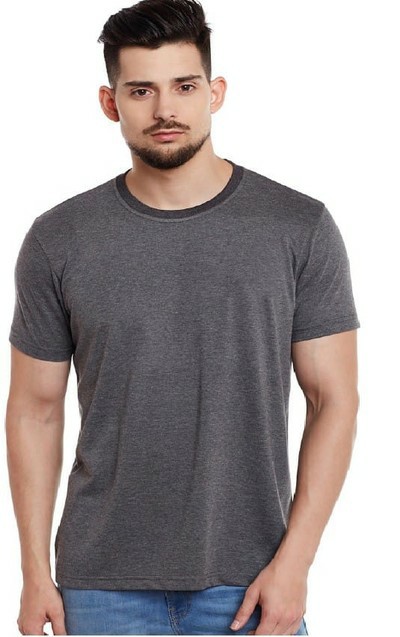 Cotton Solid T-Shirt